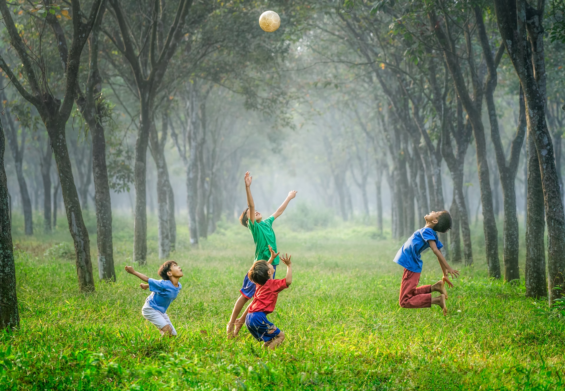 enfants thème foot